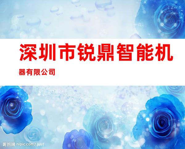 深圳市锐鼎智能机器有限公司